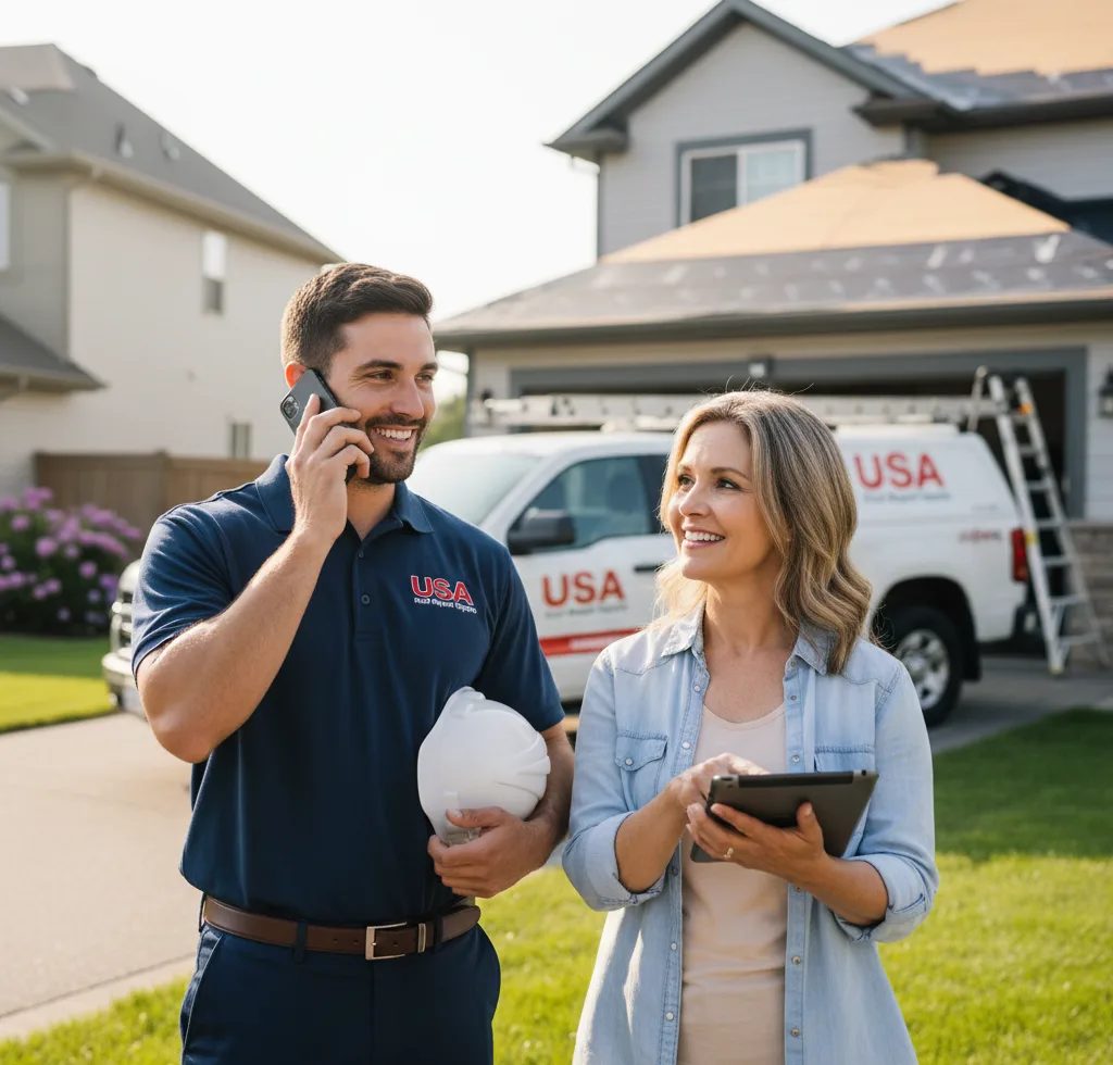 USA Roof Repair Experts customer support in Long Branch